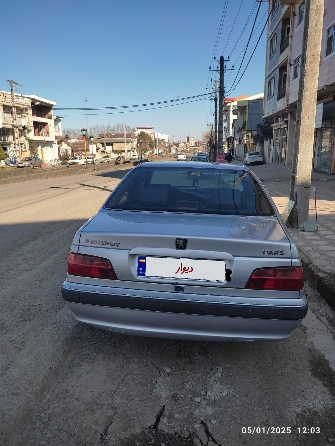 پژو پارس XU7ساده - 1385