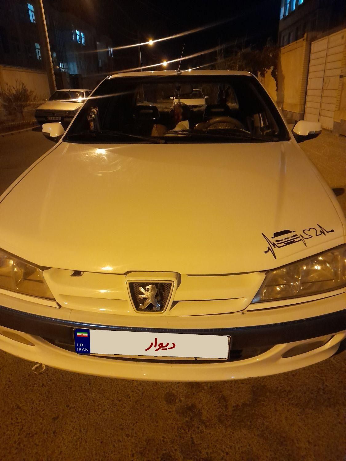 پژو پارس دوگانه سوز - 1386
