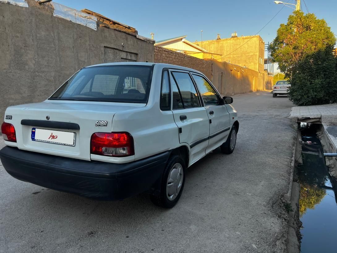 پراید صبا بنزینی - 1380