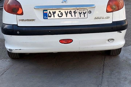 پژو ۲۰۶ صندوق دار v9 - 1387