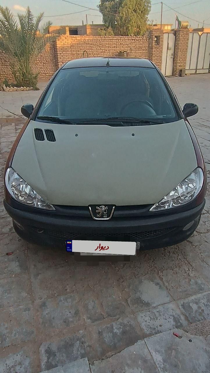 پژو ۲۰۶ صندوق دار v8 - 1386
