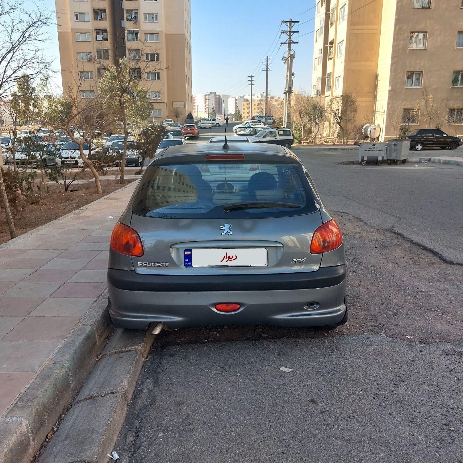 پژو 206 تیپ 2 - 1385