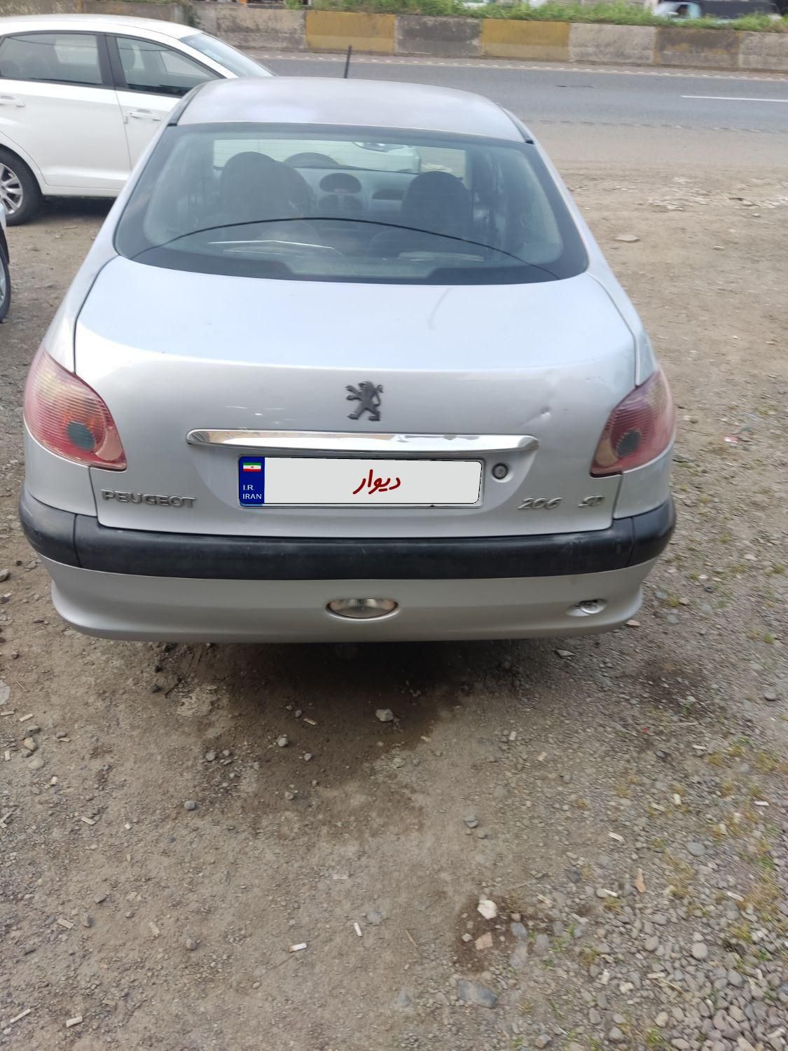 پژو ۲۰۶ صندوق دار v20 - 1389