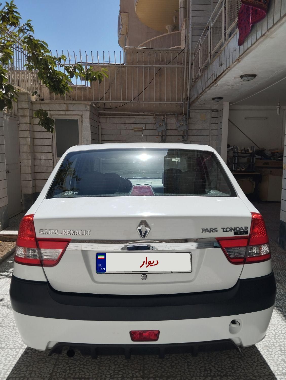 رنو پارس تندر گیربکس JHQ + مولتی مدیا - 1395
