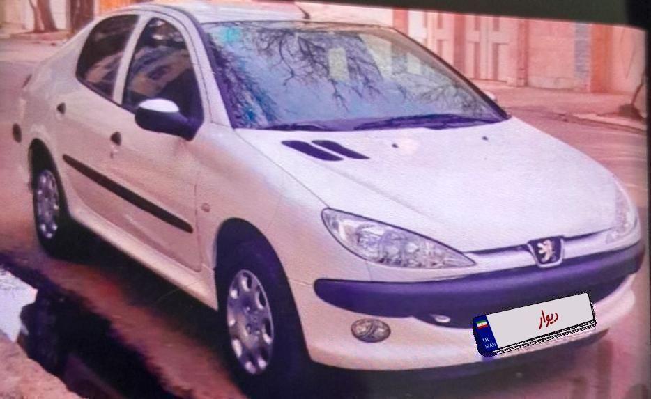 پژو ۲۰۶ صندوق دار v8 - 1396