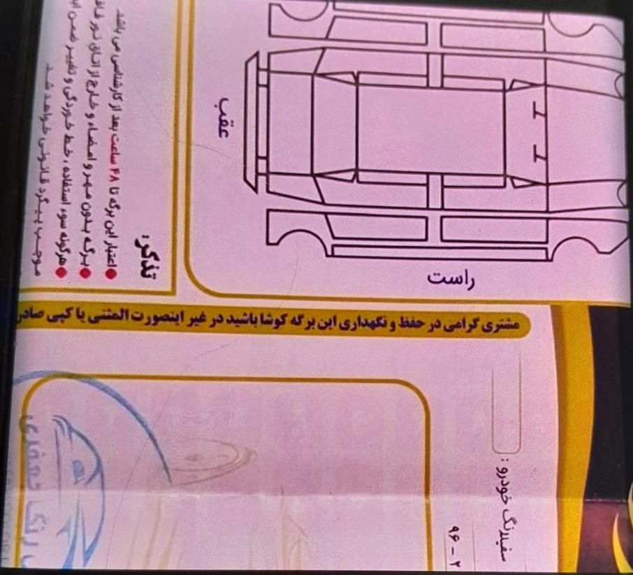 پژو ۲۰۶ صندوق دار v8 - 1396