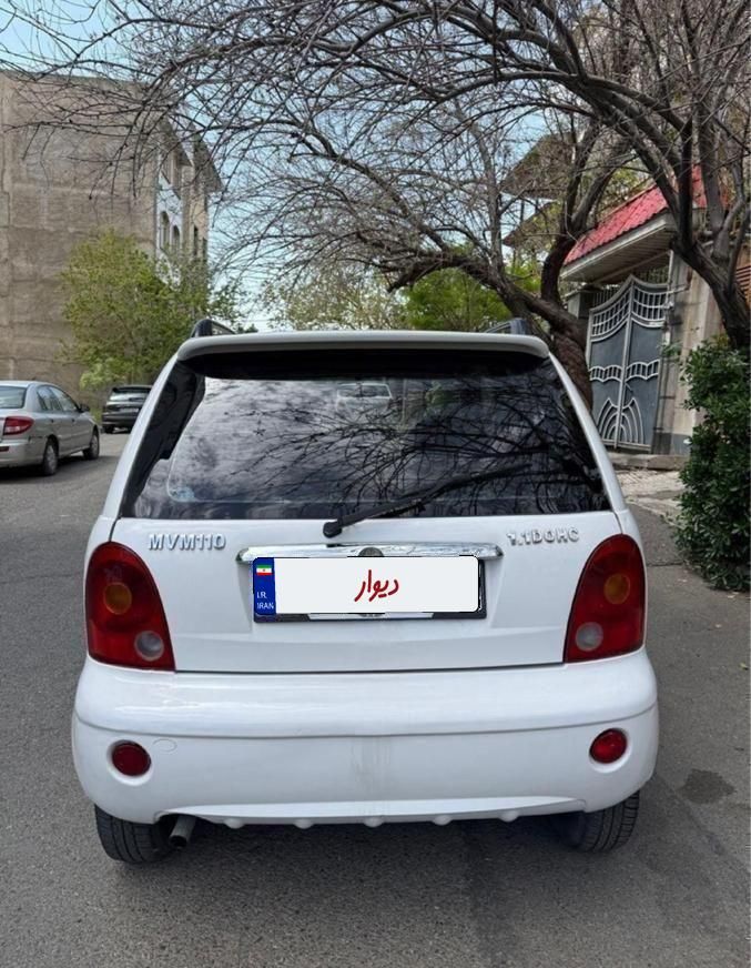 ام وی ام 110 چهار سیلندر دنده ای - 2015