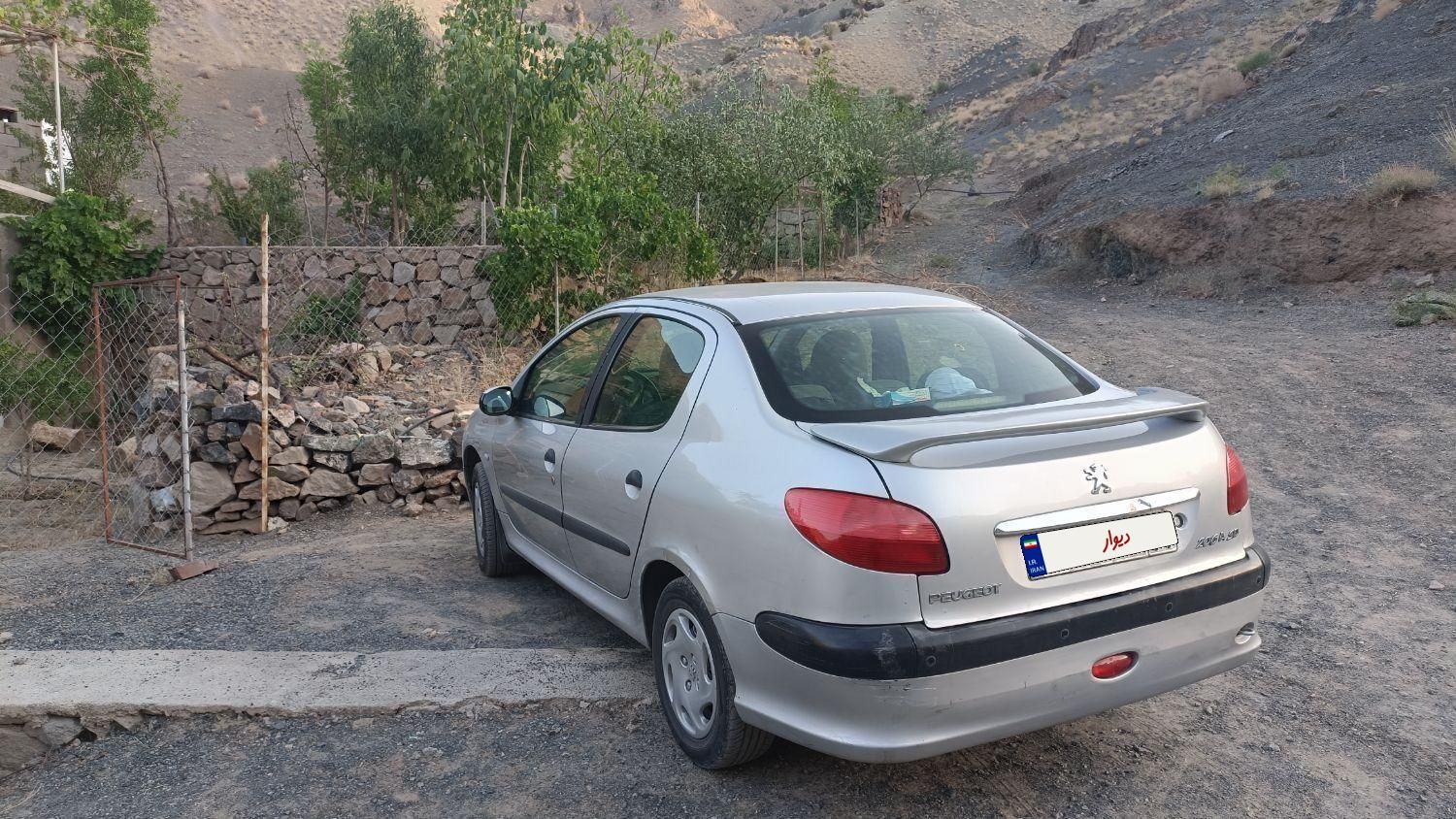 پژو ۲۰۶ صندوق دار v9 - 1387
