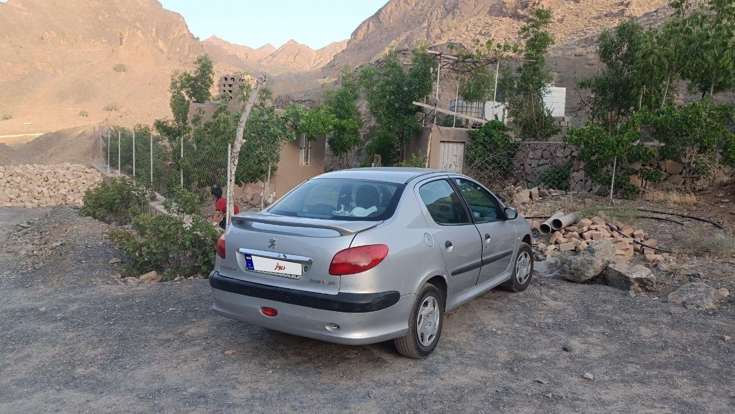 پژو ۲۰۶ صندوق دار v9 - 1387