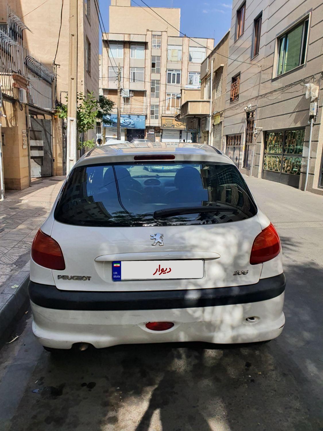 پژو 206 تیپ 2 - 1387