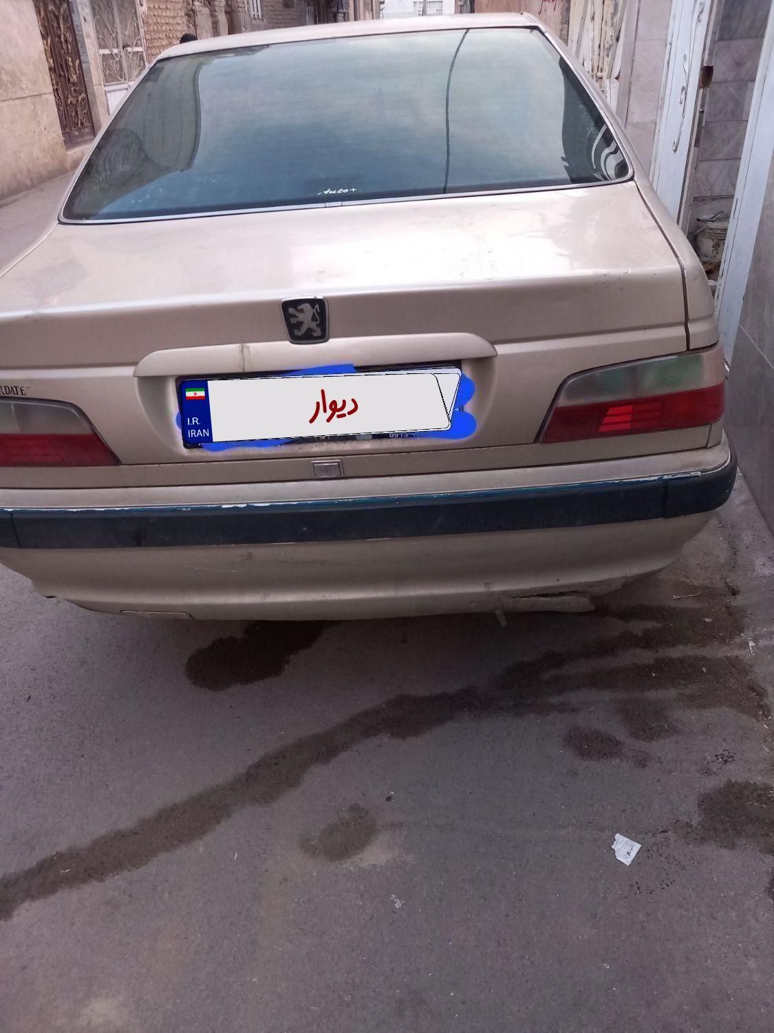 پژو پارس دوگانه سوز - 1382