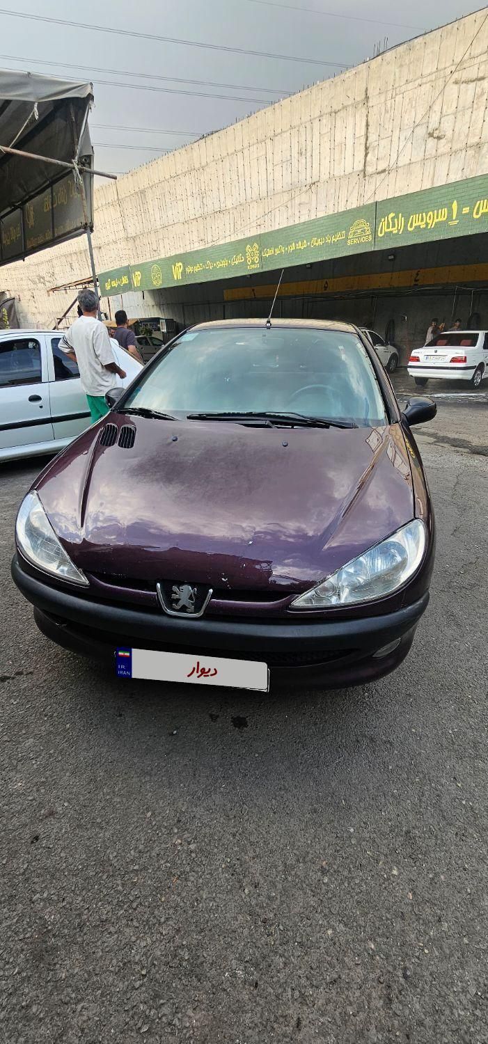 پژو ۲۰۶ صندوق دار v10 - 1391