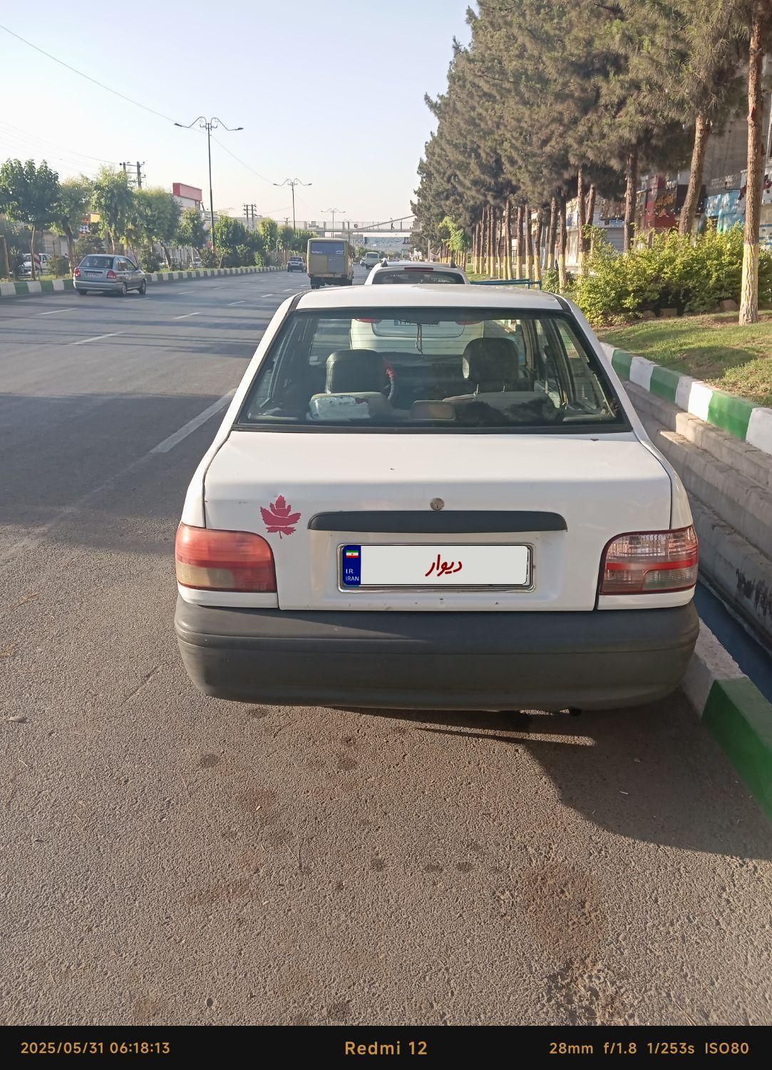 پراید صبا بنزینی - 1387