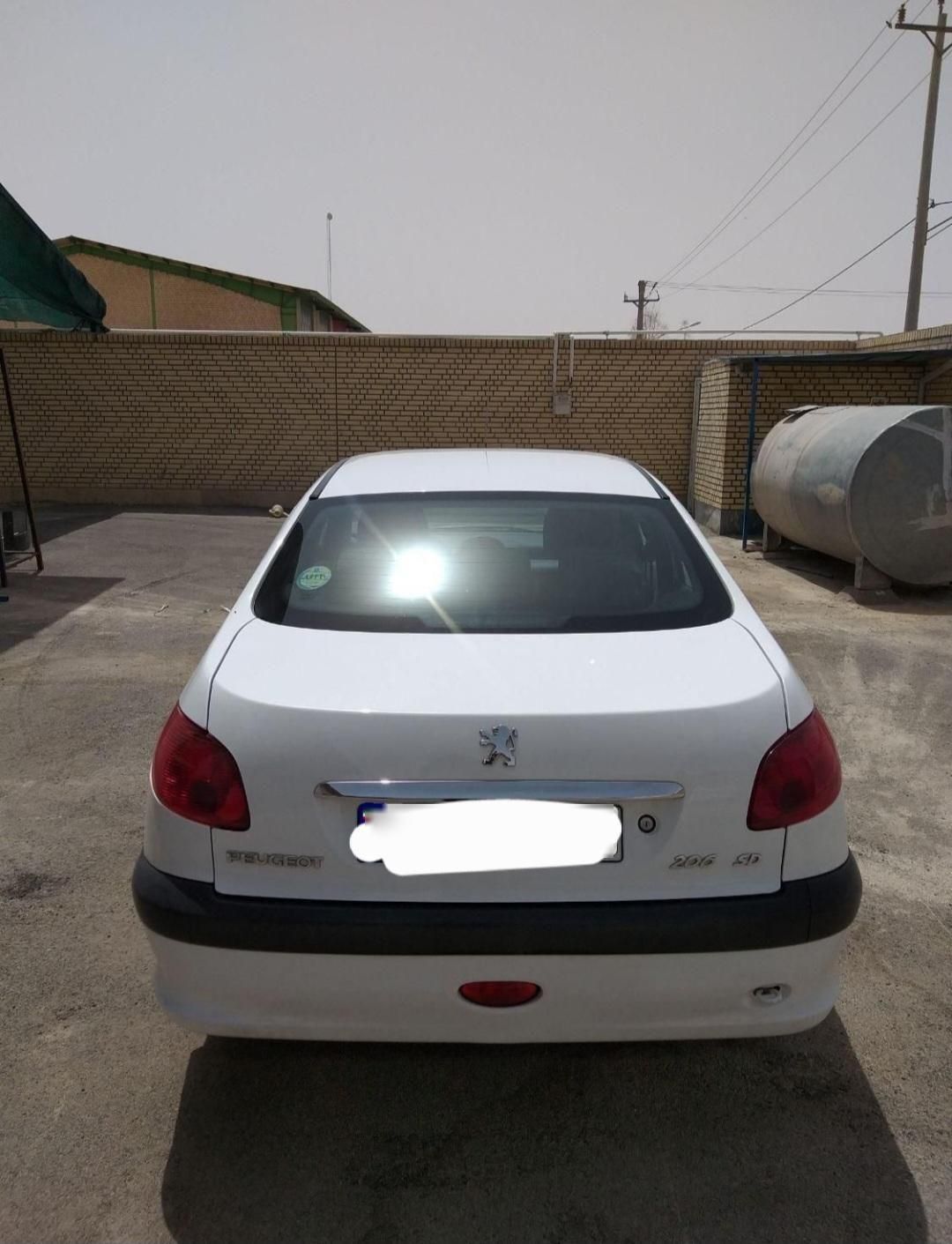 پژو ۲۰۶ صندوق دار v8 - 1394