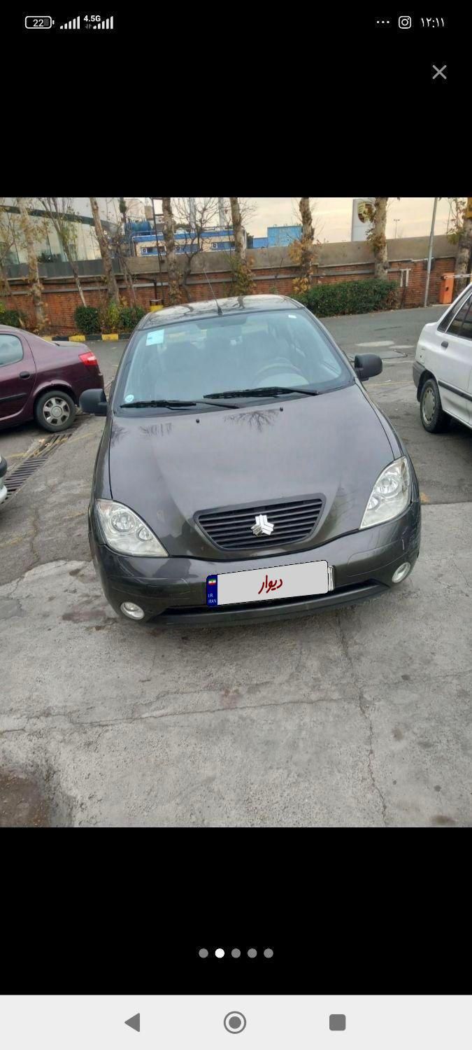 تیبا صندوق دار LX دوگانه سوز - 1390