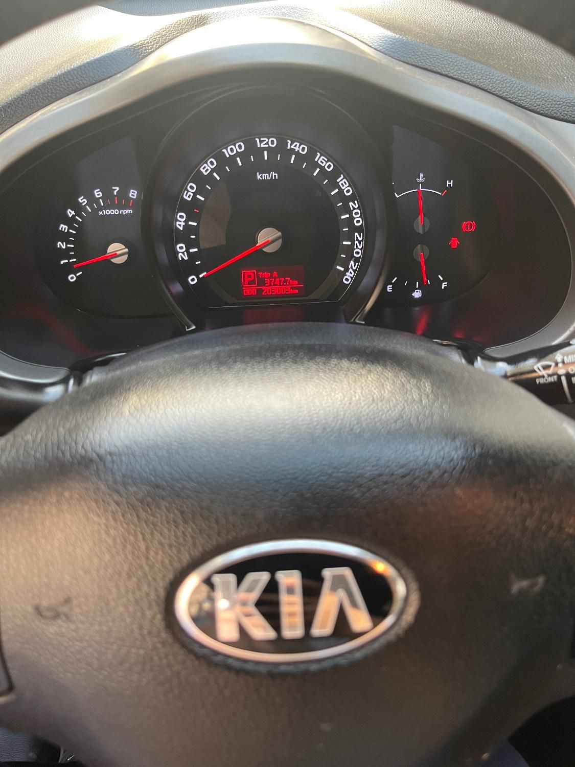 کیا اسپورتیج 4 سیلندر 2400cc - 2014