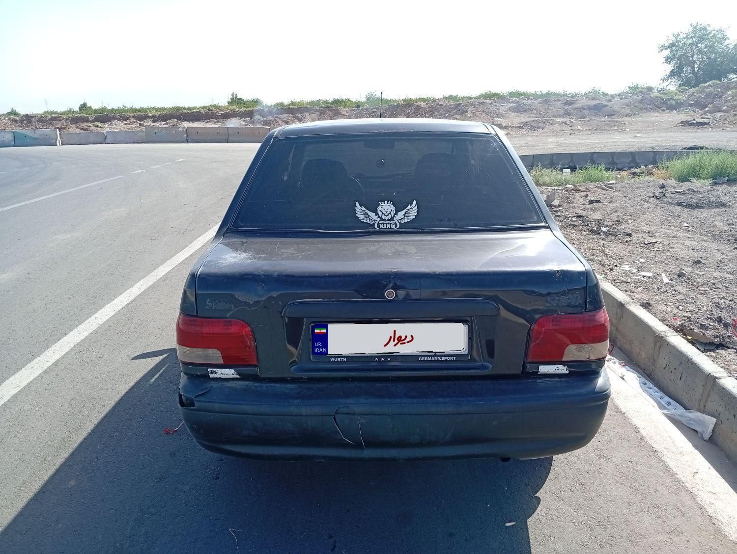پراید صبا بنزینی - 1386