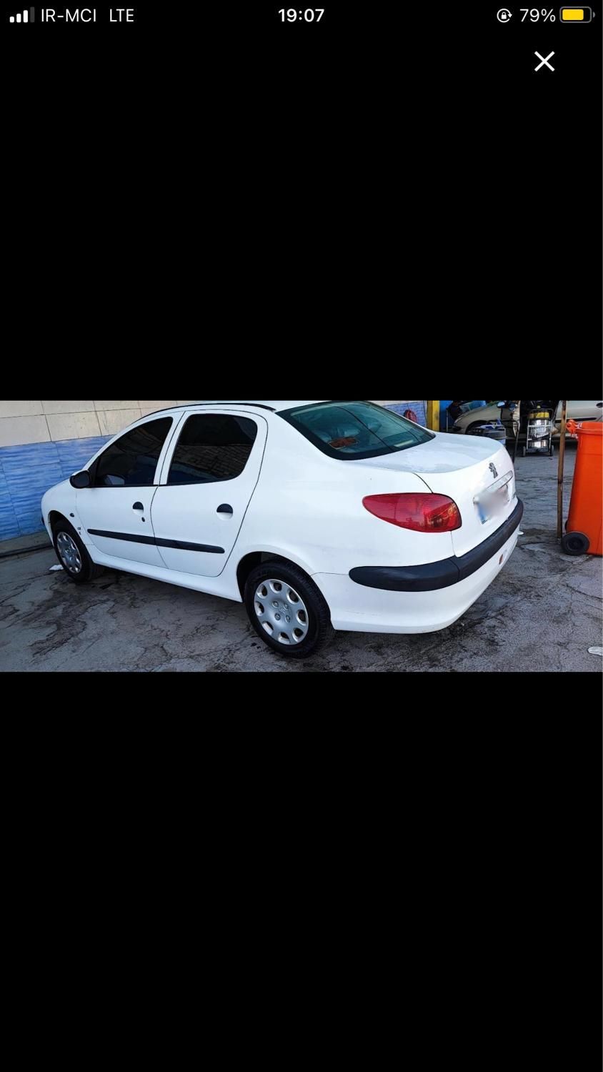 پژو ۲۰۶ صندوق دار v8 - 1396