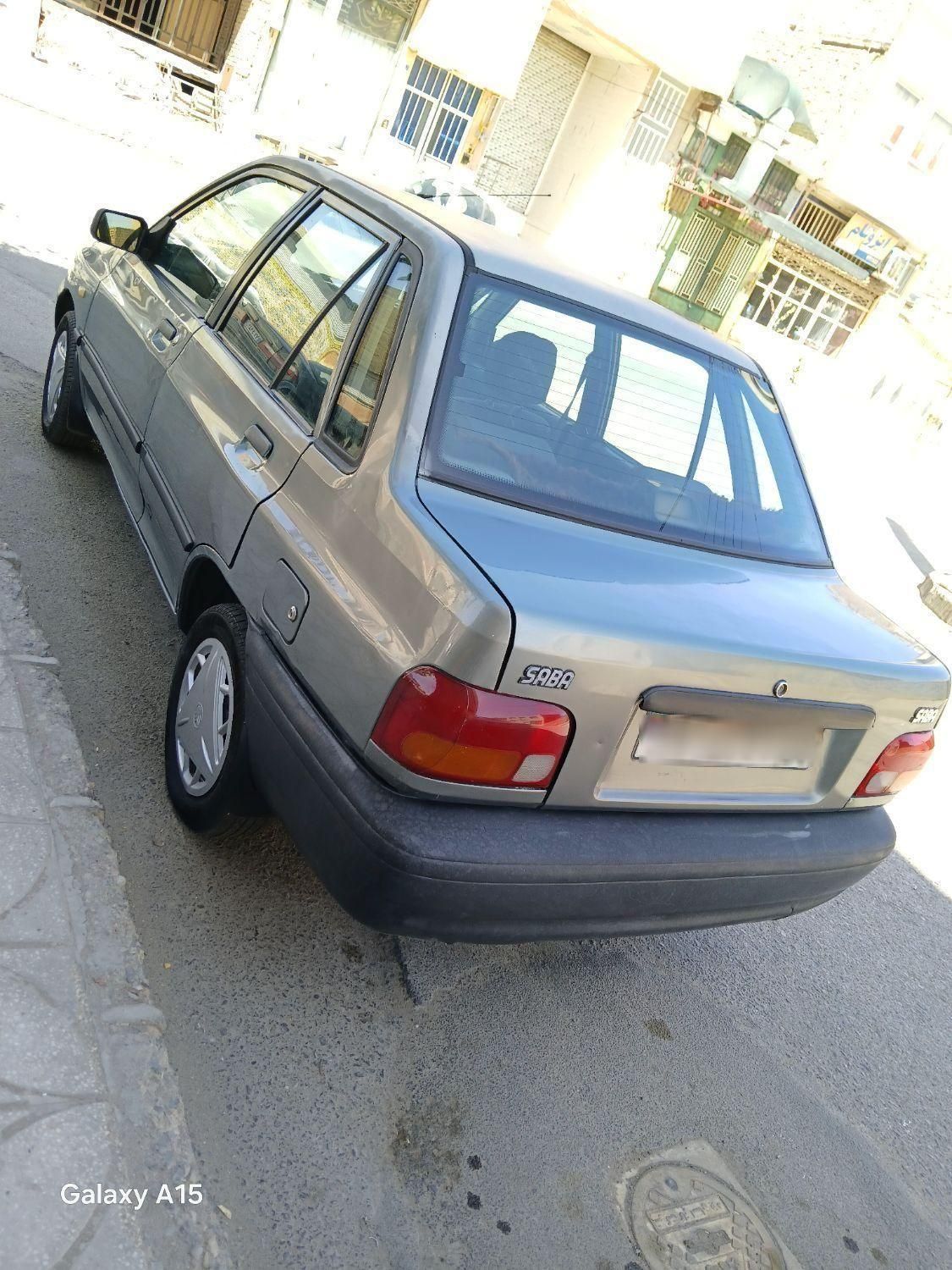 پراید صبا بنزینی - 1386