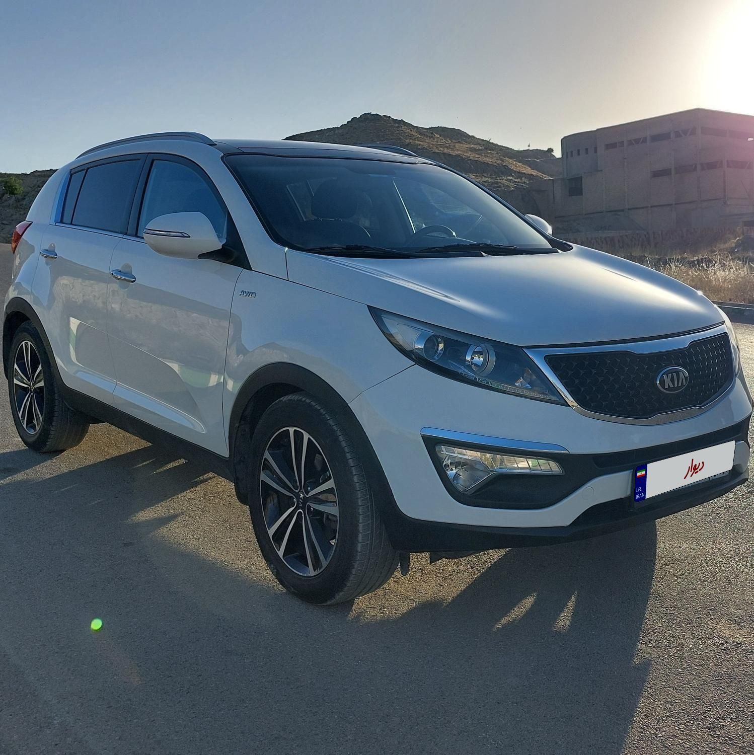 کیا اسپورتیج 4 سیلندر فول 2400cc - 2016