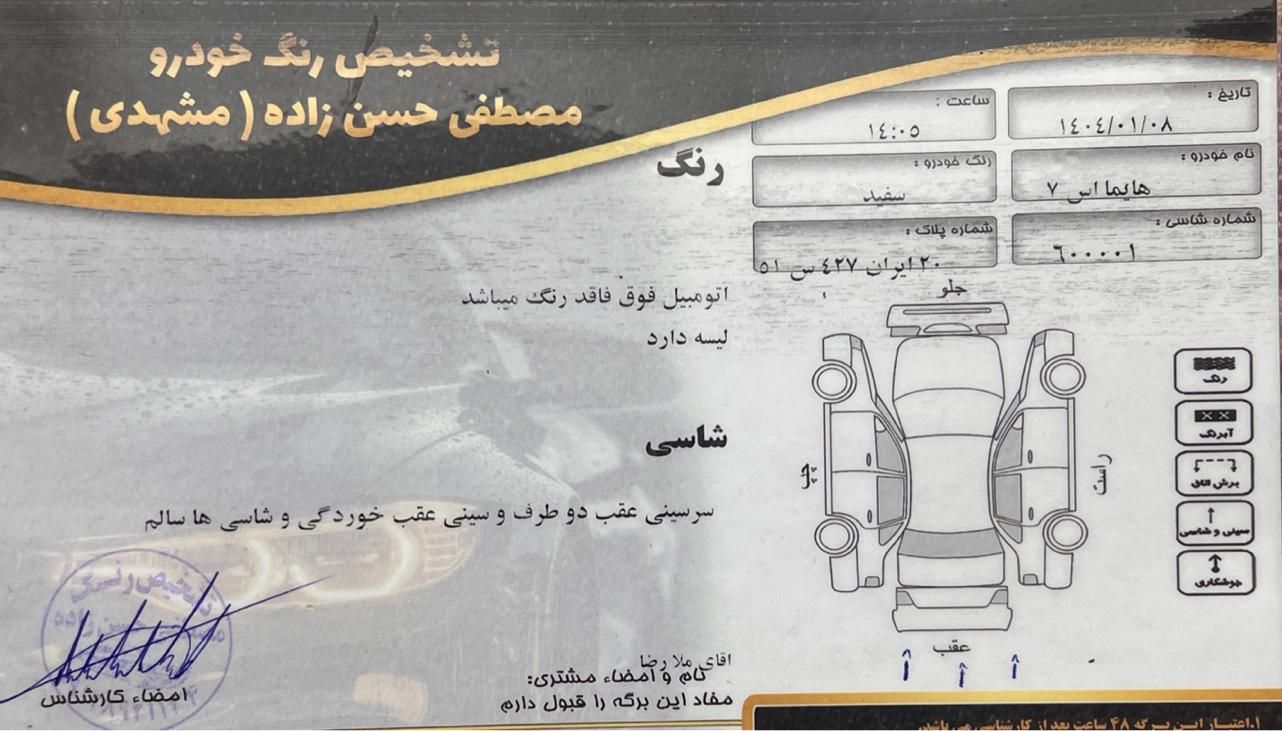 هایما S7 ۲.۰ لیتر - 2015