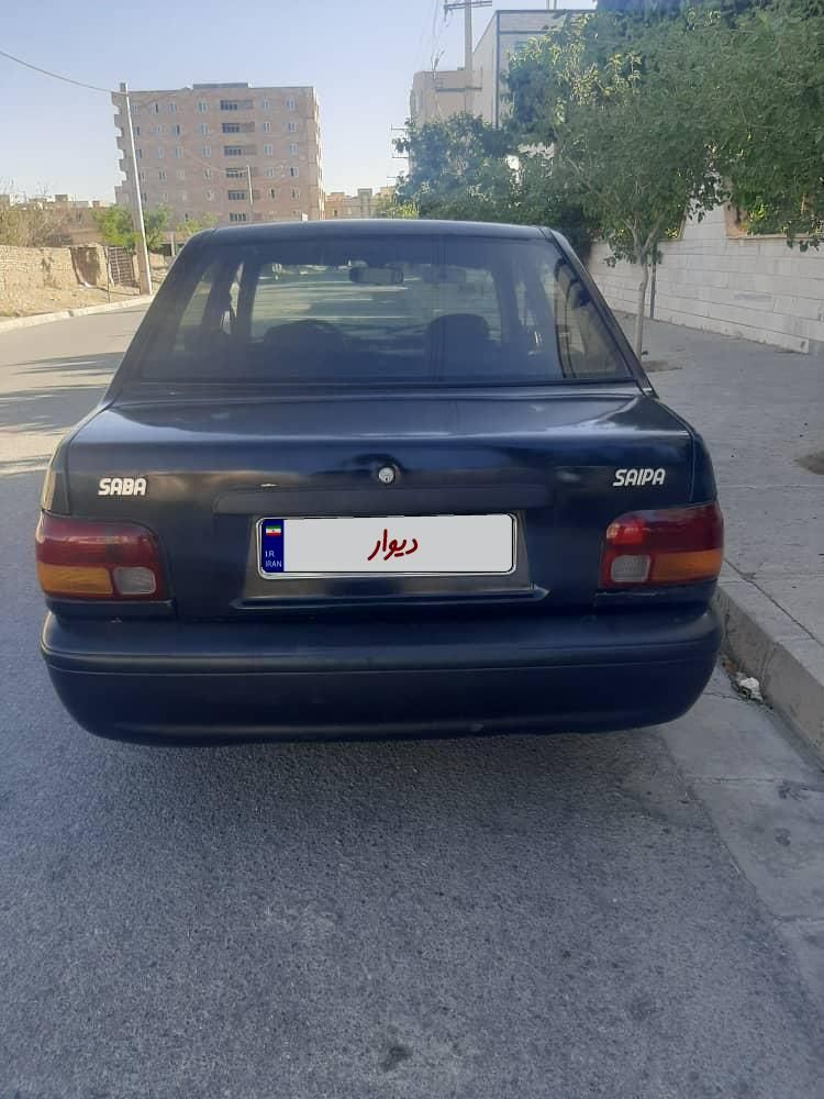 پراید صبا بنزینی - 1381