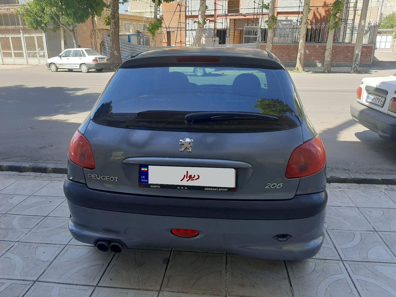 پژو 206 تیپ 2 - 1385