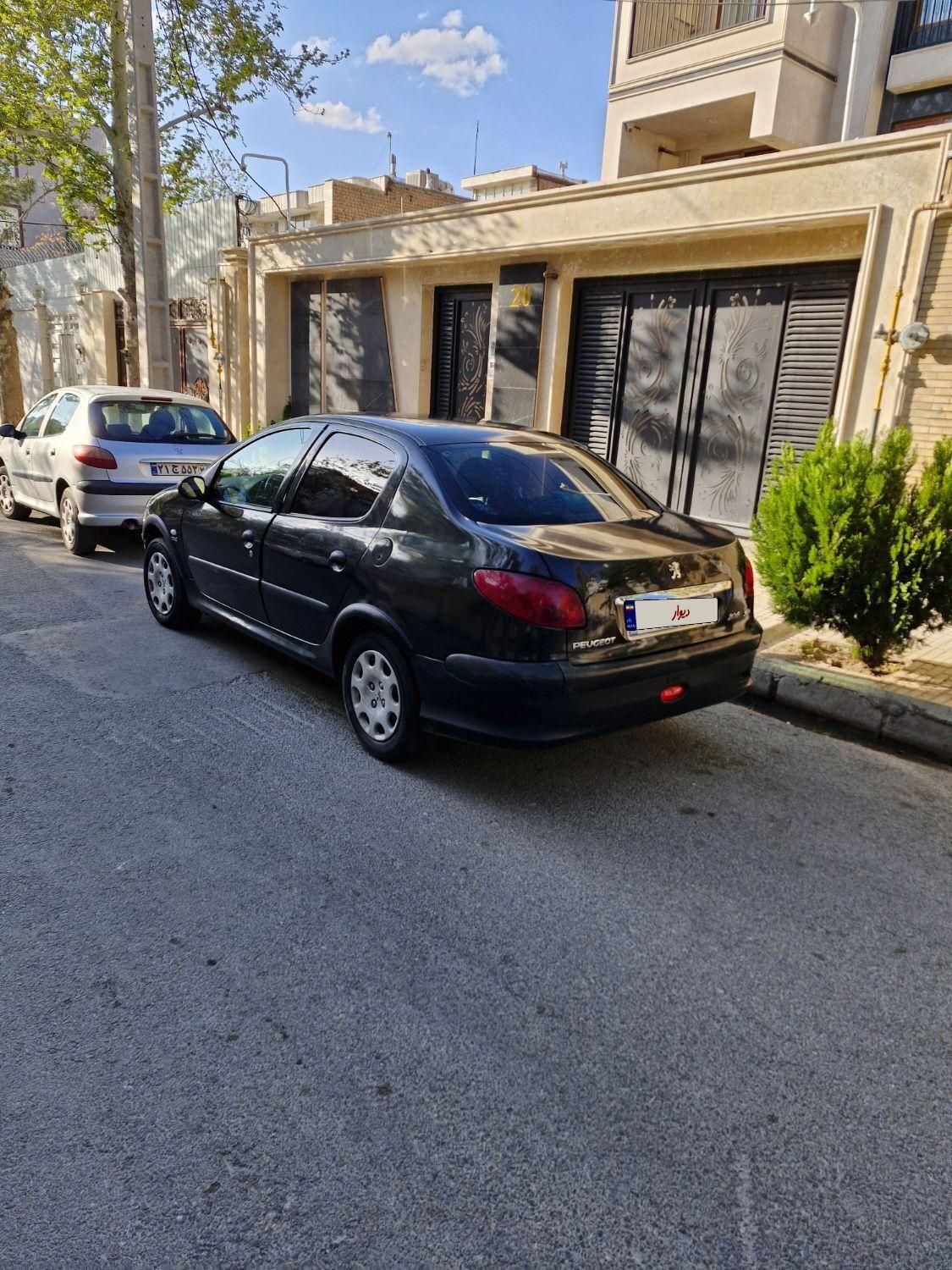 پژو ۲۰۶ صندوق دار v8 - 1388