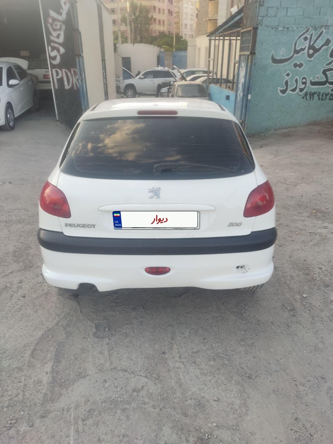پژو 206 تیپ 3 - 1394