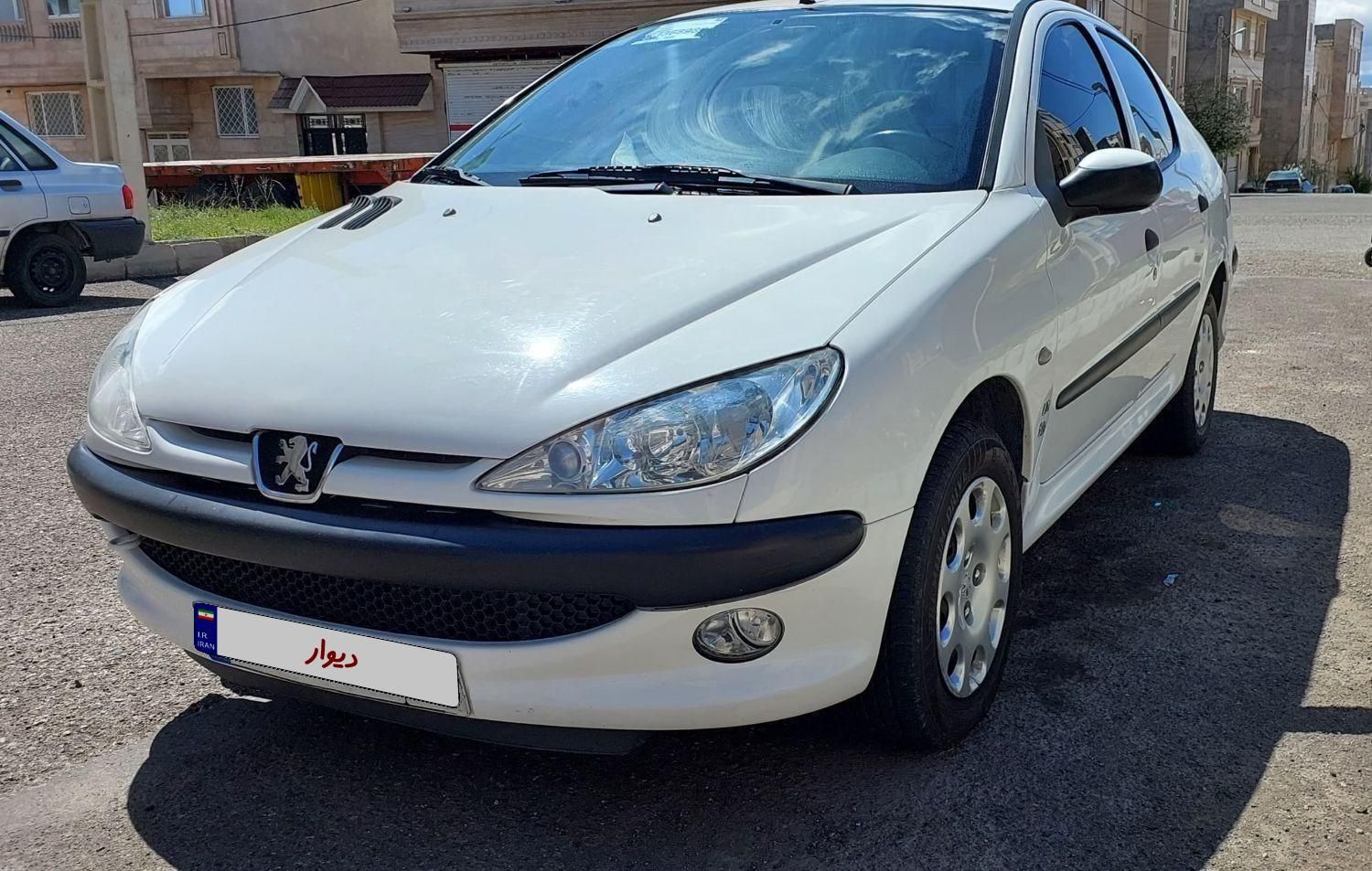پژو ۲۰۶ صندوق دار v8 - 1398