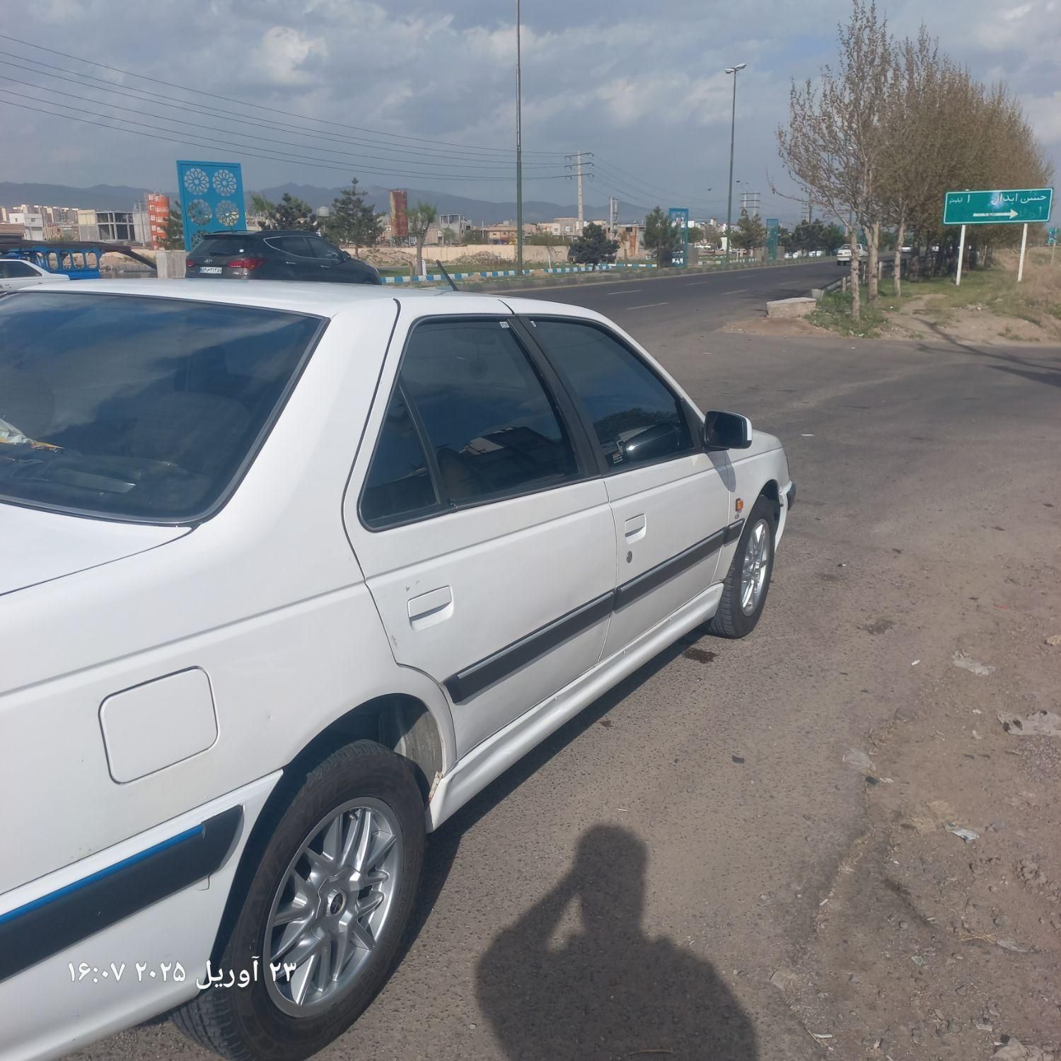 پژو پارس دوگانه سوز - 1386