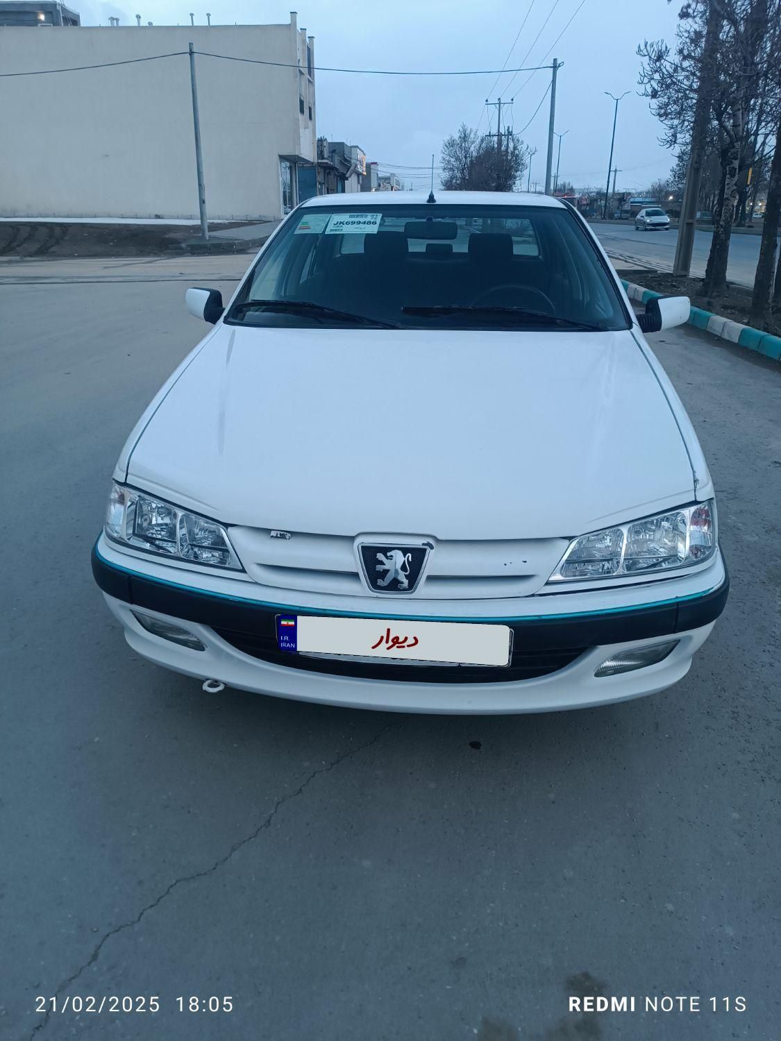 پژو پارس دوگانه سوز - 1393