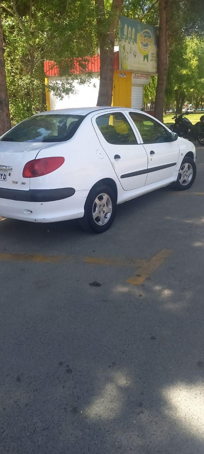پژو ۲۰۶ صندوق دار v8 - 1397