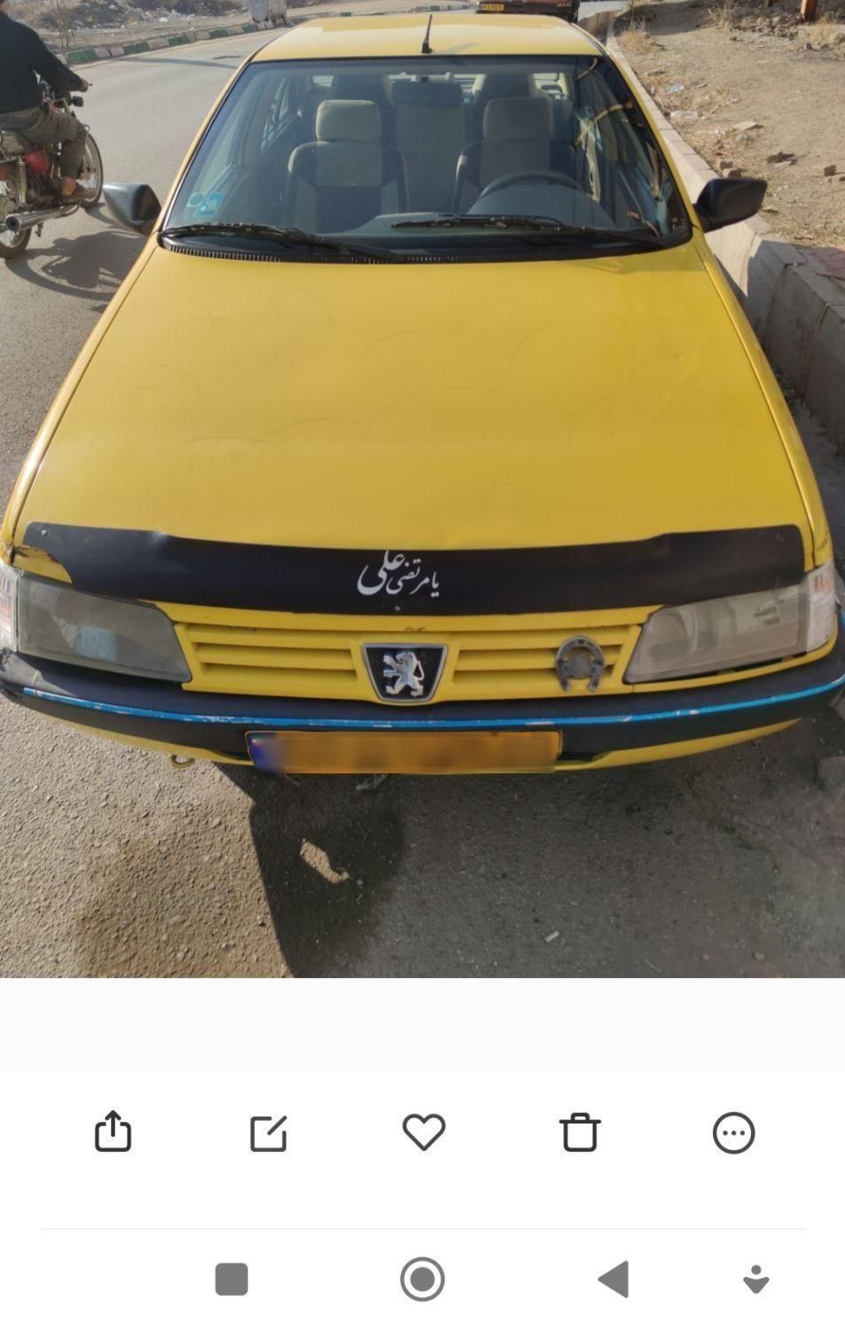 پژو 405 GLX - دوگانه سوز - 1395