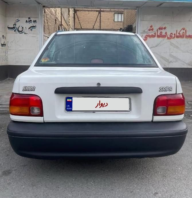 پراید صبا بنزینی - 1386