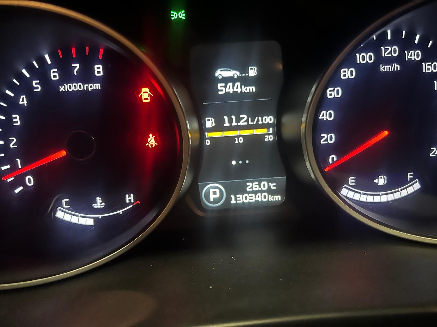کیا اسپورتیج 4 سیلندر 2400cc - 2014