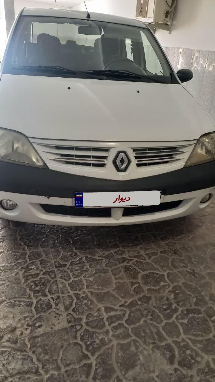 رنو پارس تندر گیربکس JHQ + مولتی مدیا - 1395
