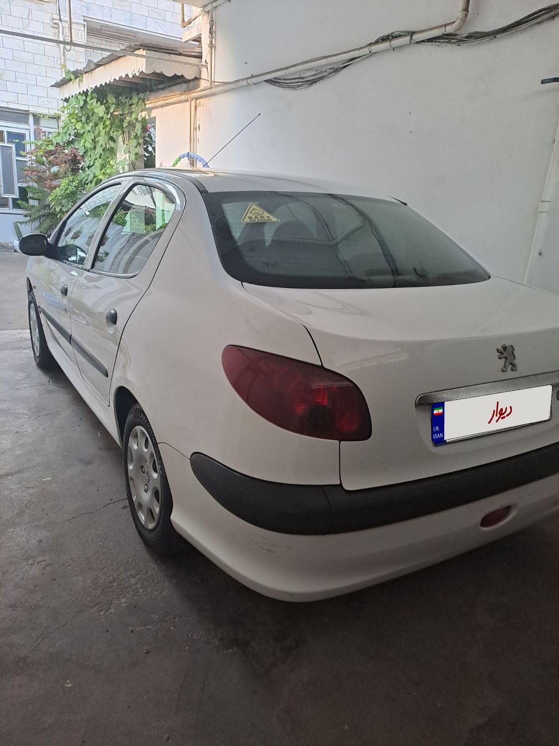 پژو ۲۰۶ صندوق دار v9 - 1391