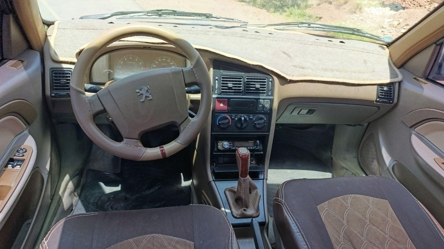پژو 405 SLX بنزینی  XU7 - 1389