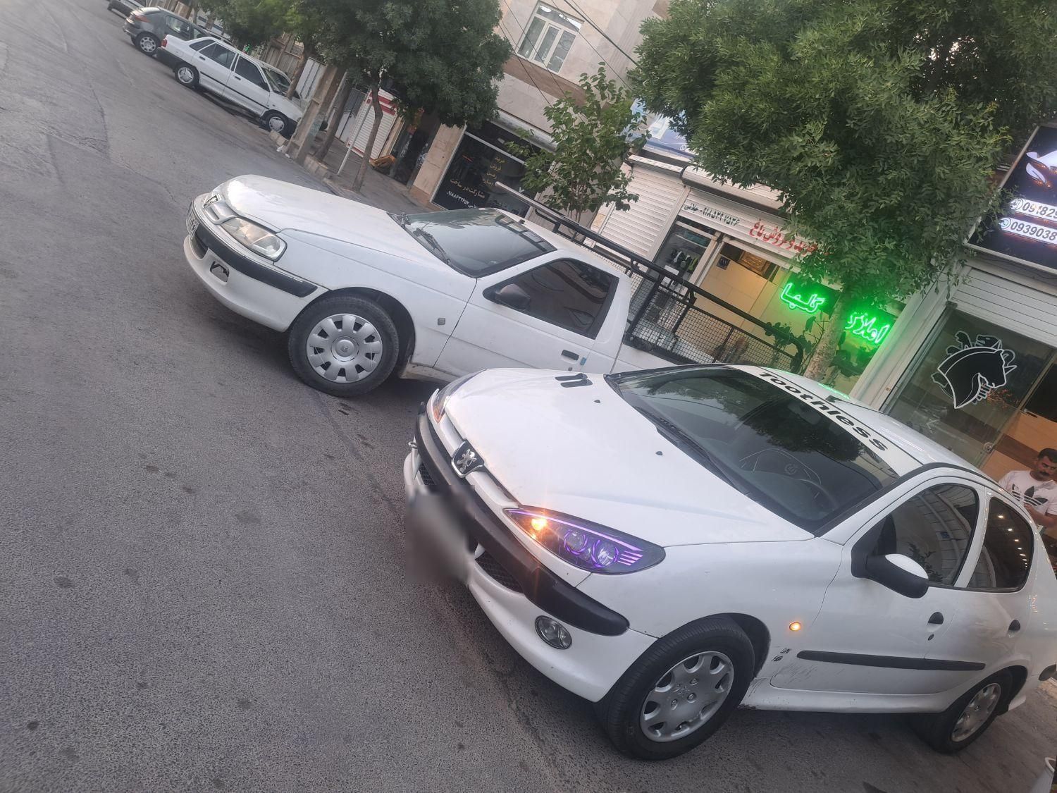 پژو ۲۰۶ صندوق دار v8 - 1395