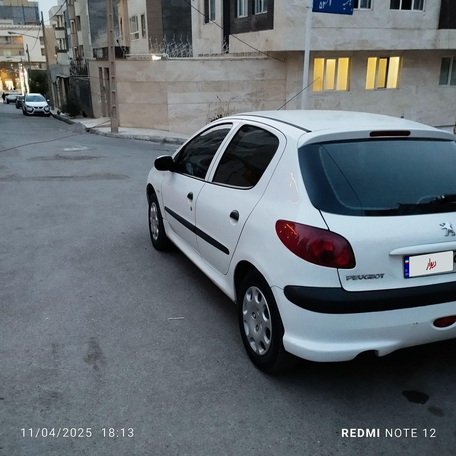 پژو 206 تیپ 2 - 1396