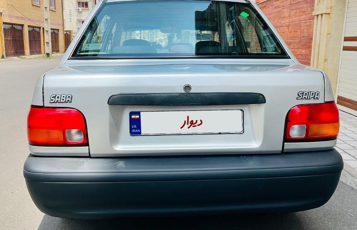 پراید صبا بنزینی - 1386