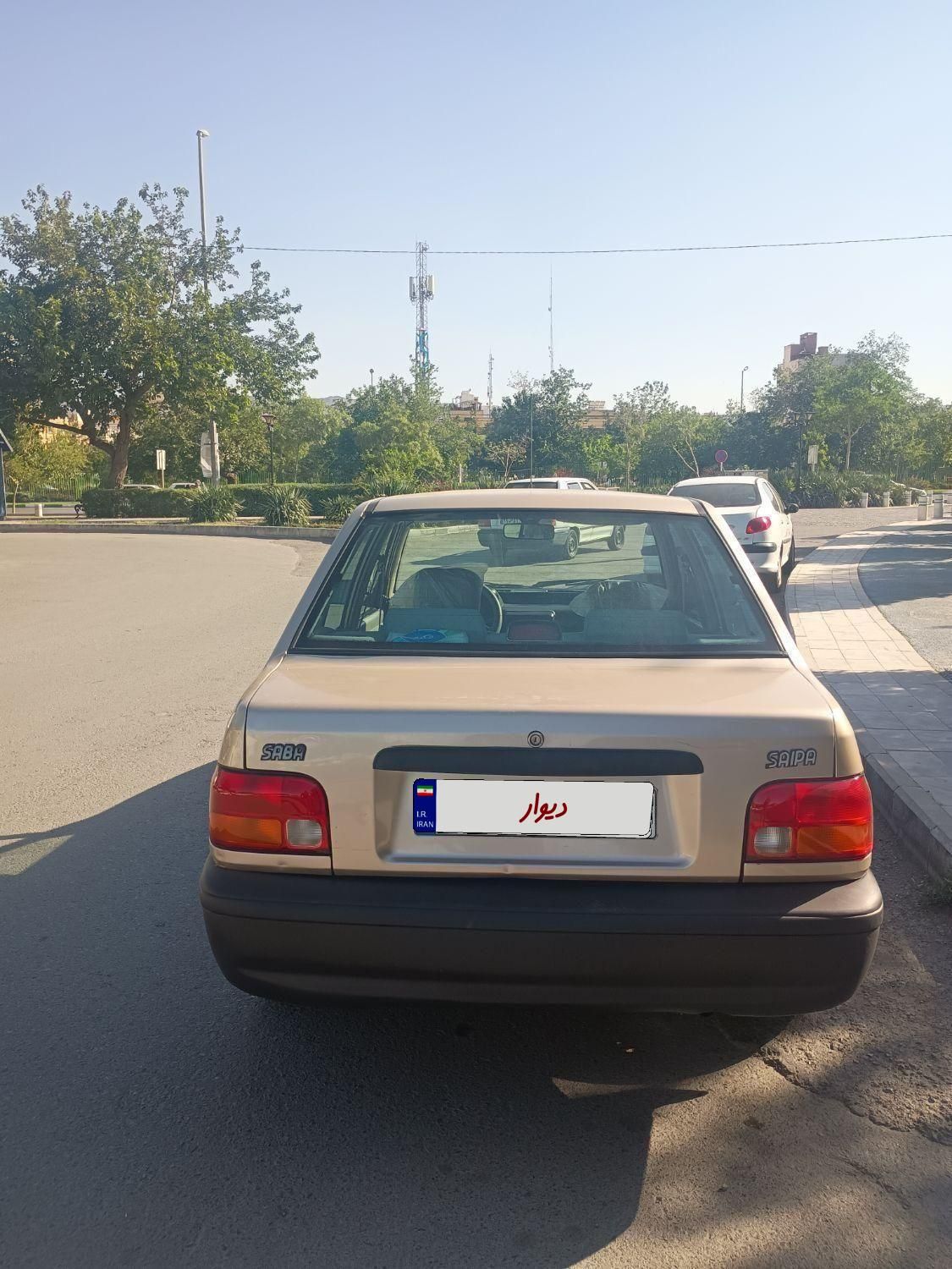 پراید صبا بنزینی - 1386