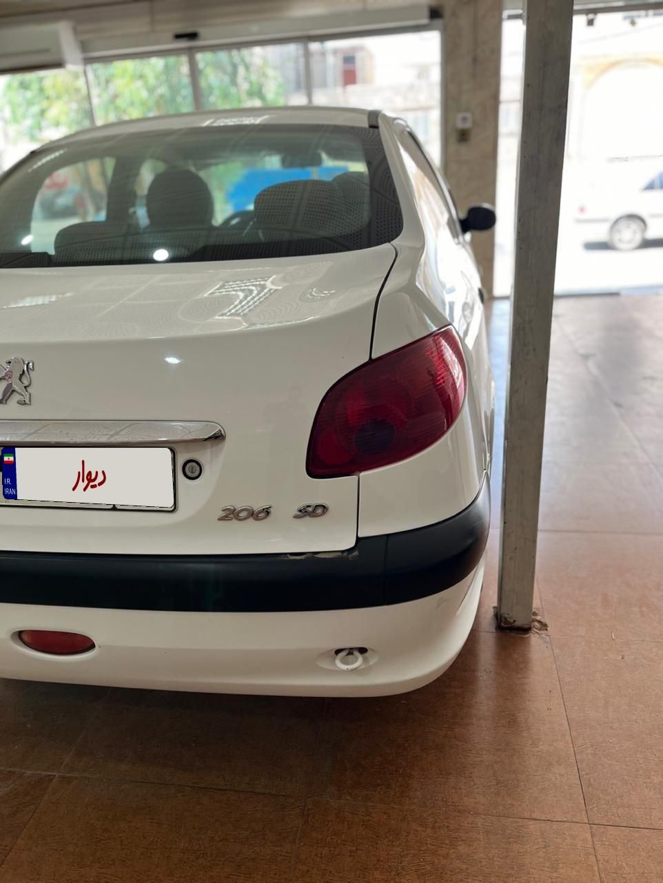 پژو ۲۰۶ صندوق دار v8 - 1398