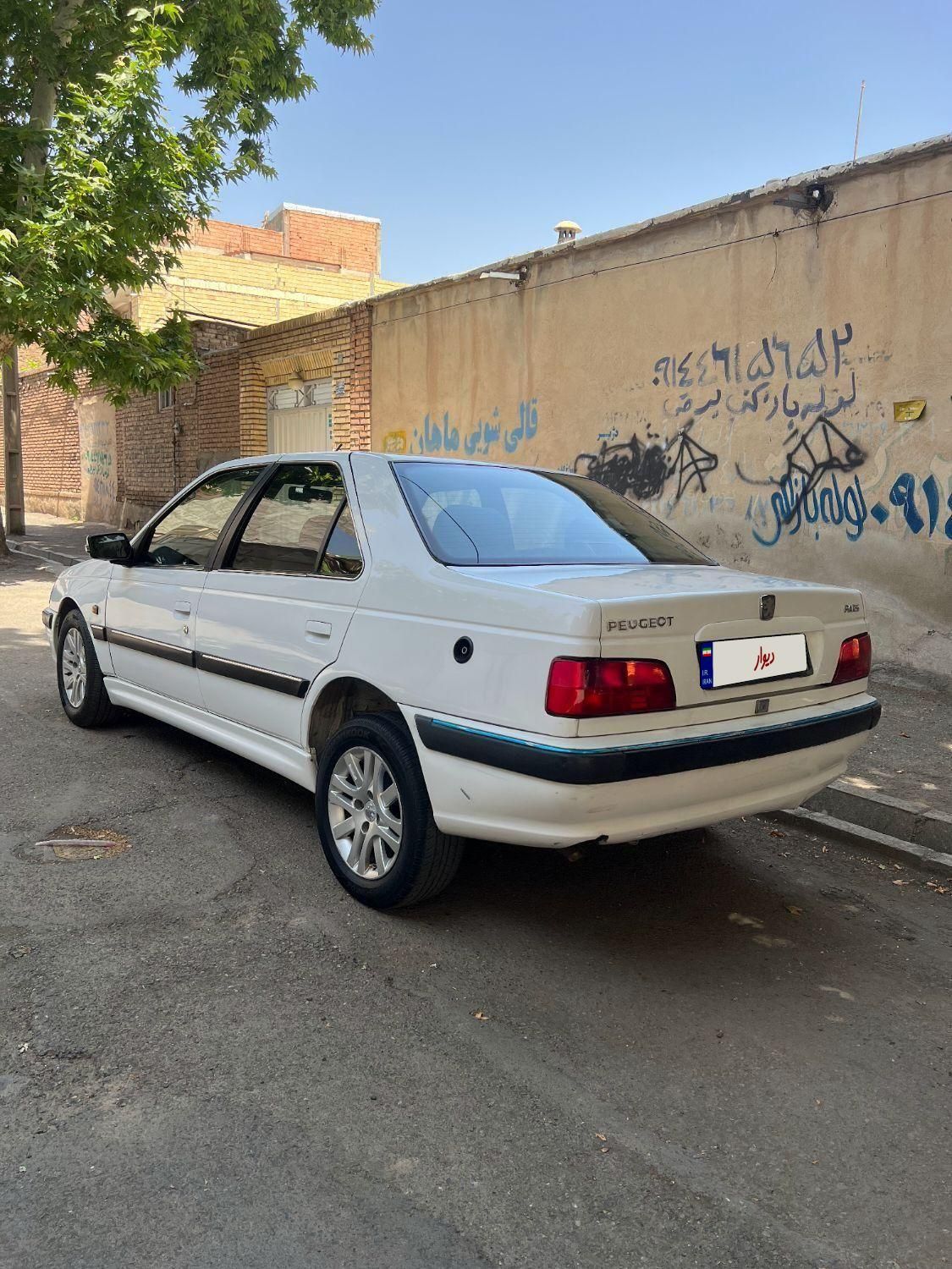 پژو پارس دوگانه سوز - 1391