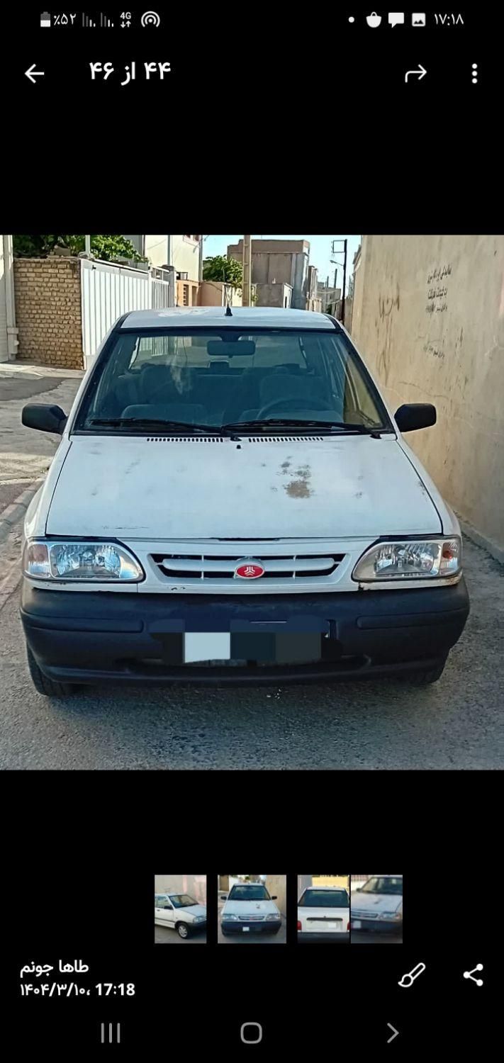 پراید صبا بنزینی - 1387