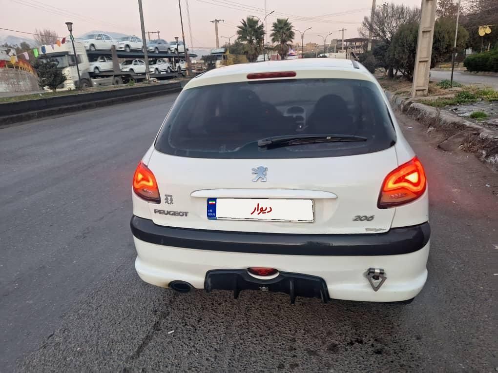 پژو 206 تیپ 2 - 1388