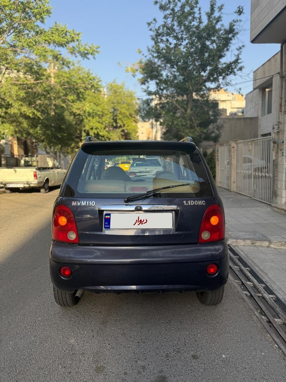 ام وی ام 110 چهار سیلندر دنده ای - 2015