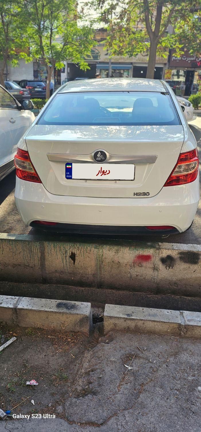 برلیانس H230 دنده‌ای - 2018