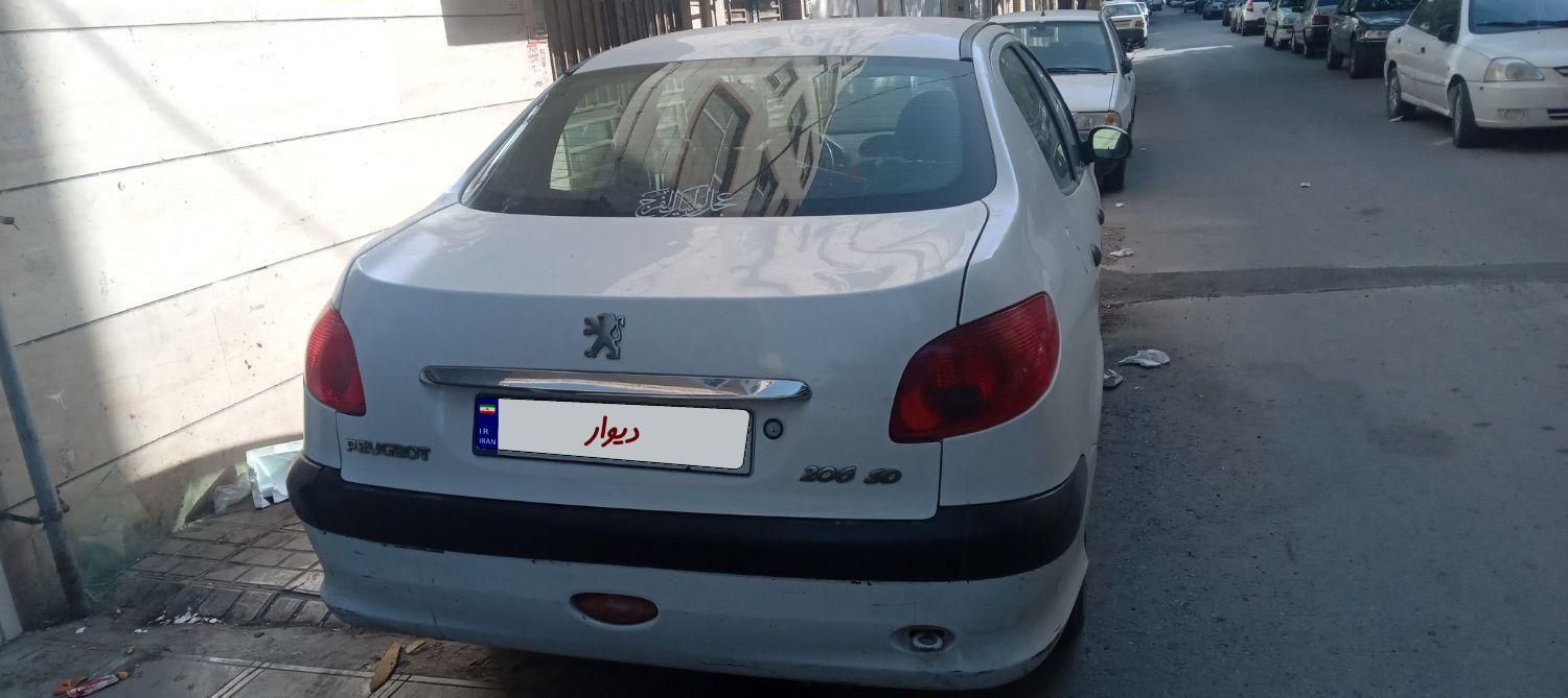 خودرو پژو، ۲۰۶ صندوق دار آگهی ann_18439995